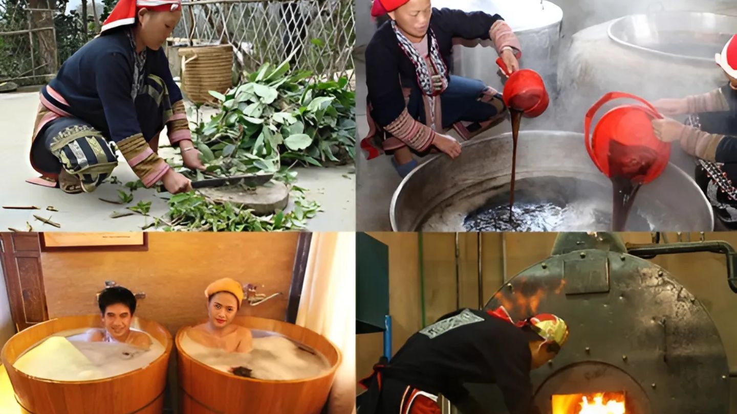 Red Dao Herbal Bath: Embrace Deep Healing Experience 8 Enjoy-a-soothing-Red-Dao-herbal-bath-in-Sapa