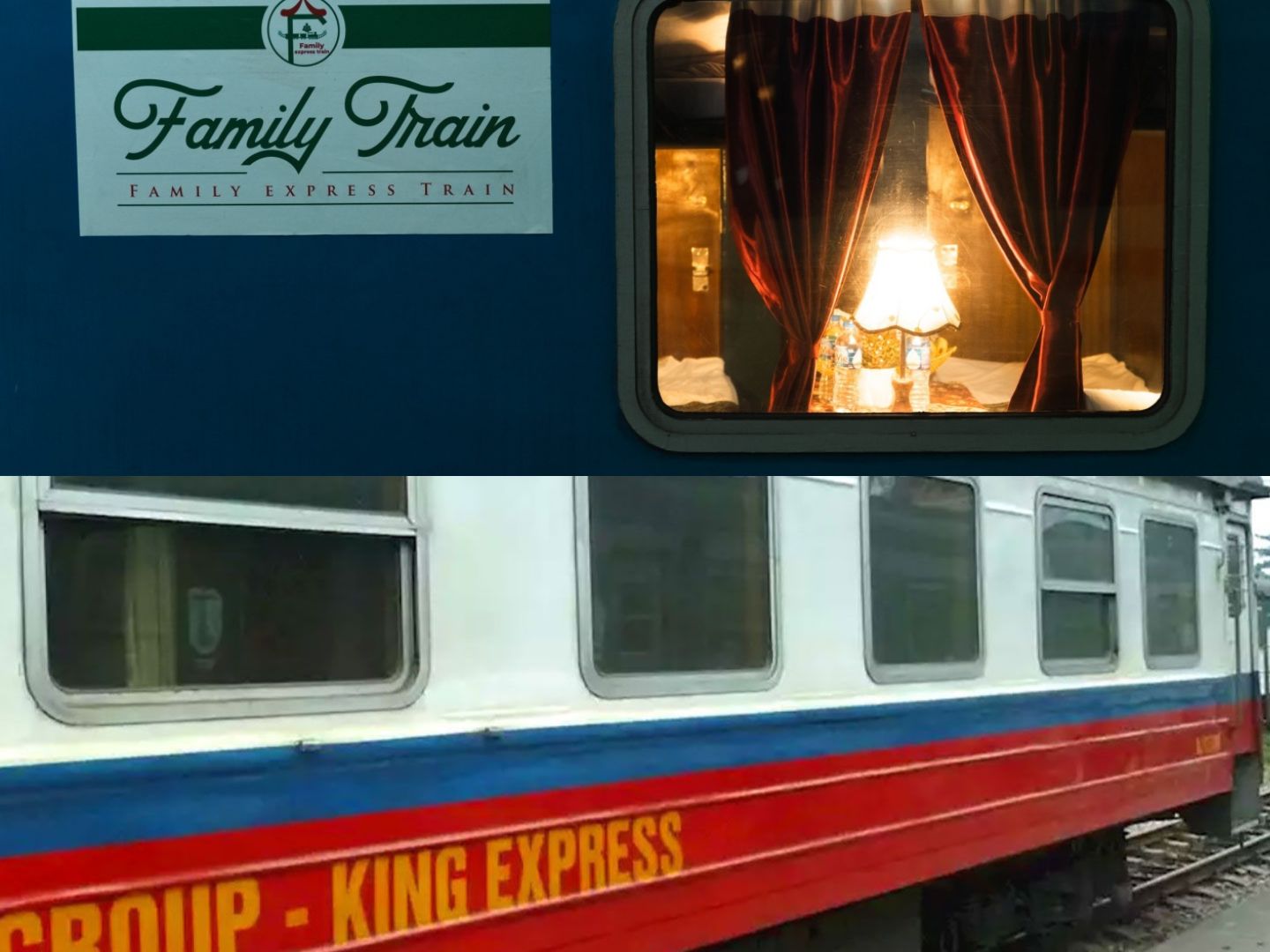 Family Express Train vs King Express Train