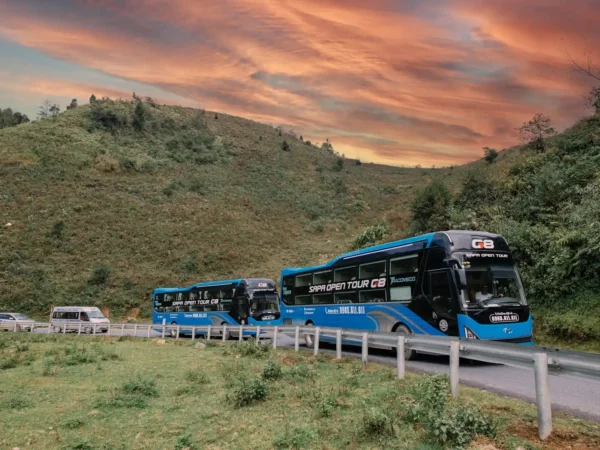 G8 open tour bus sapa to ninh binh 1 | Sapa Nomad