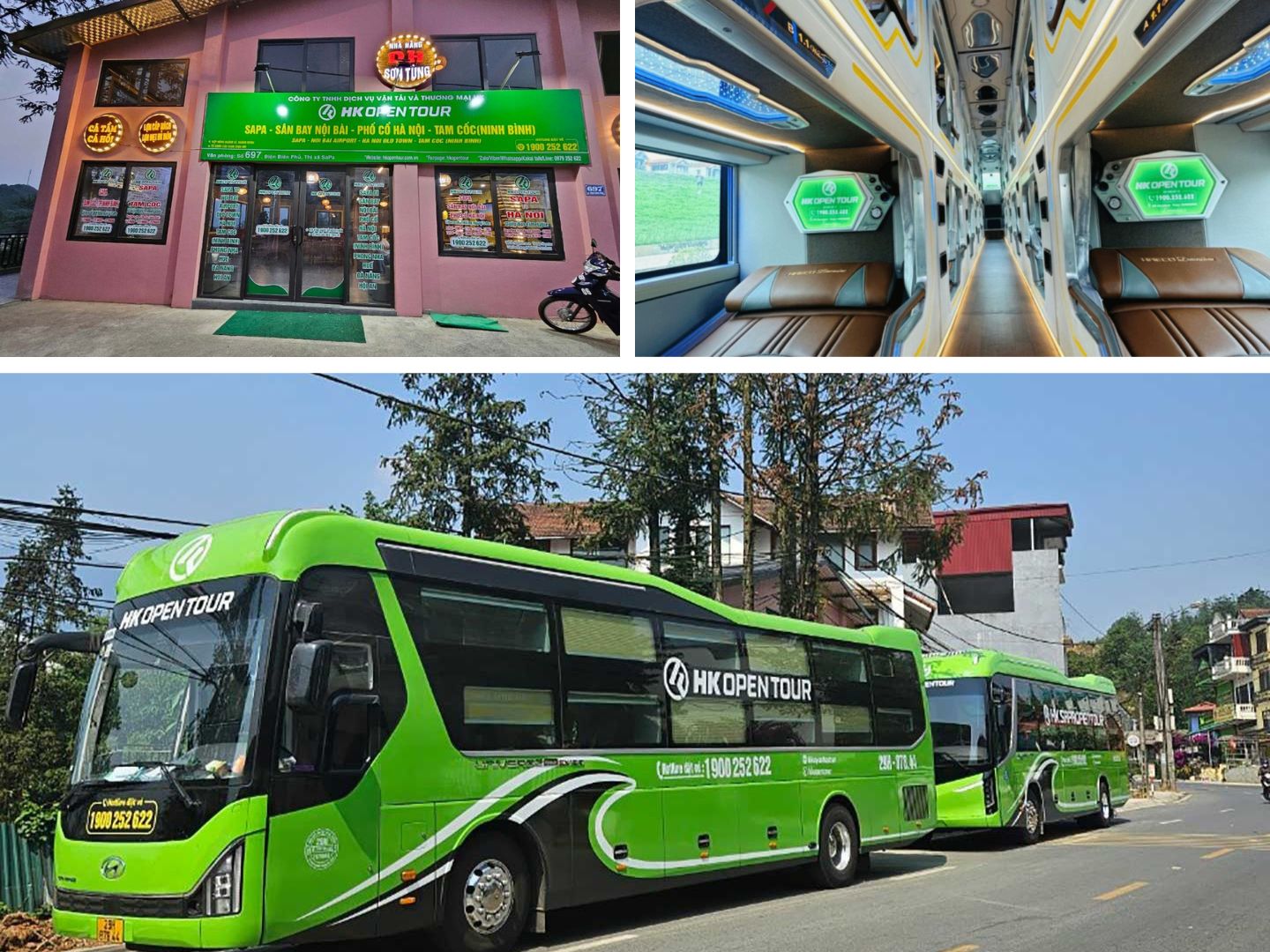 HK Sapa Open Tour Bus