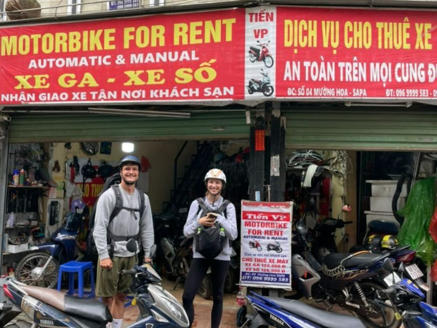 How to rent motorbike in Sapa