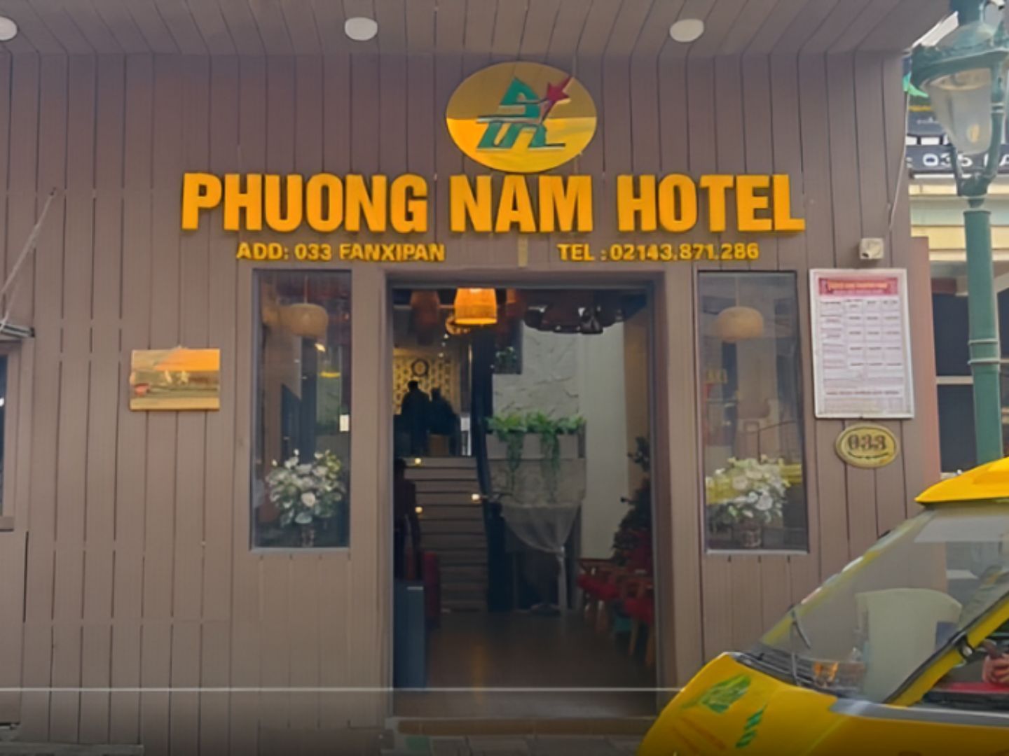 Beautiful view from Phuong Nam Hotel Sapa