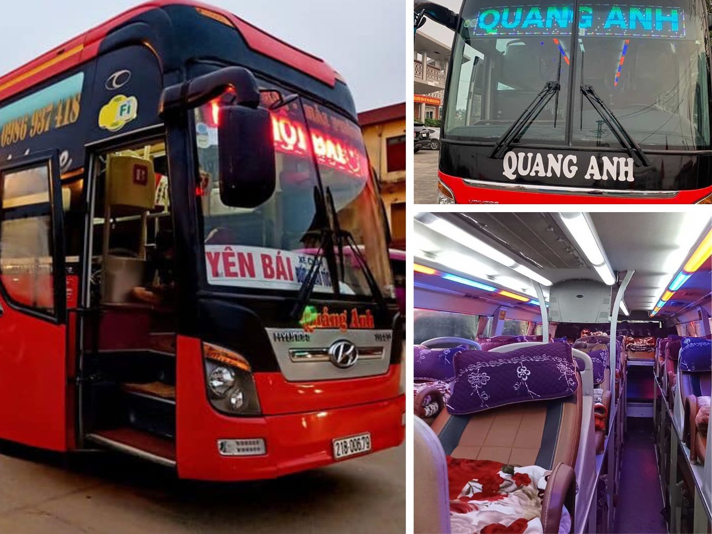 Quang Anh Bus provides convenient routes for easy travel