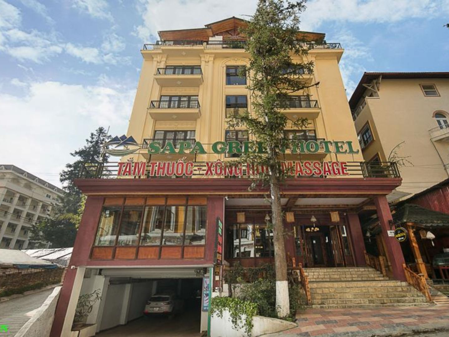 Sapa Green Hotel's picturesque setting