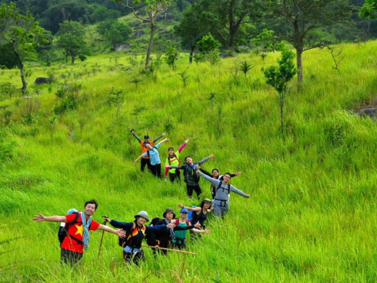 The Sapa trekking in July