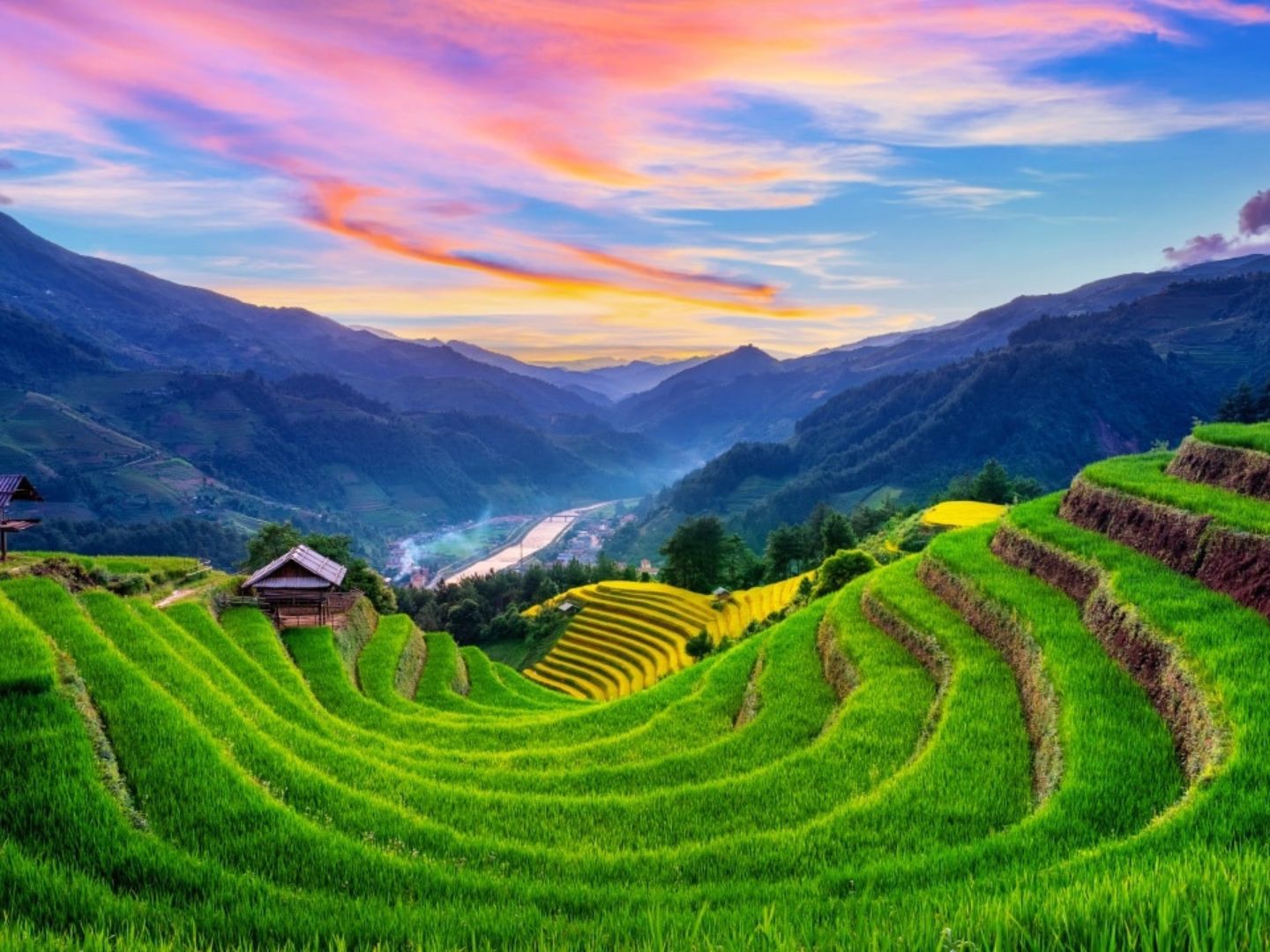 Sapa Valley's captivating natural landscapes