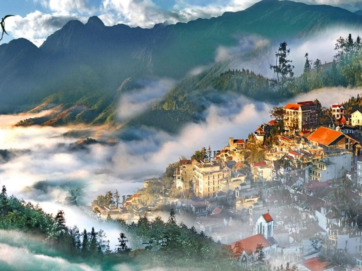 Capture memories at scenic Sapa Vietnam attractions