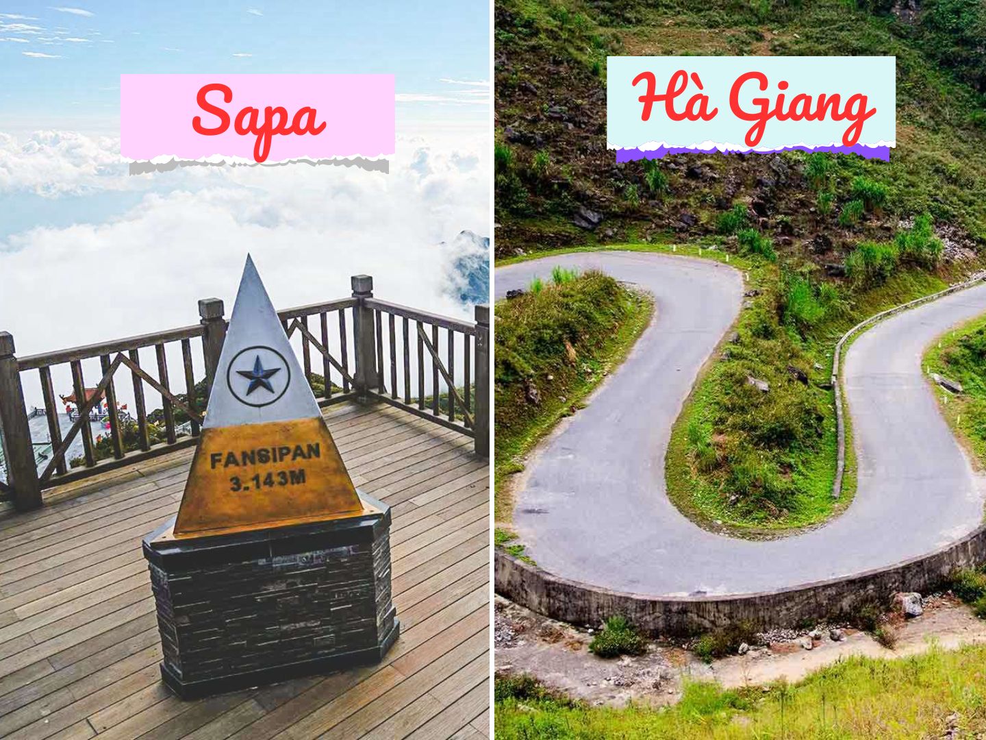 Choose between the allure of Sapa or Ha Giang