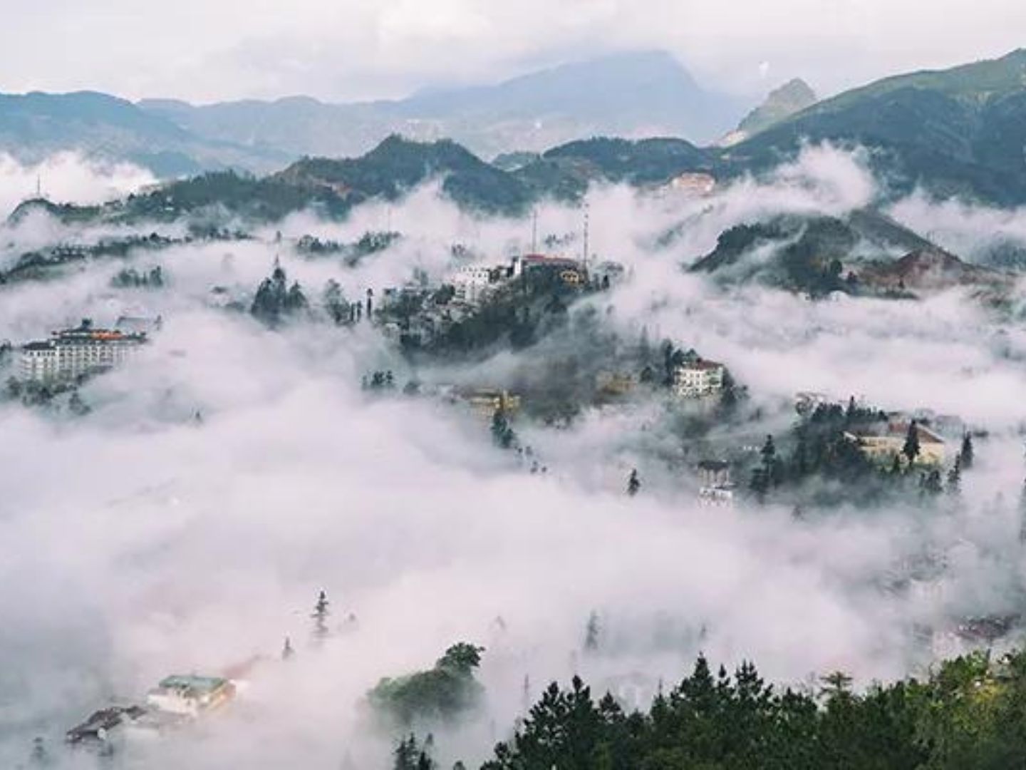 The Sapa weather in February