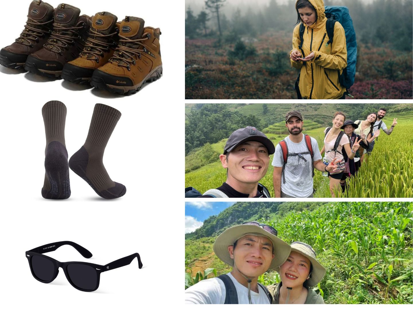 What to wear trekking in Sapa