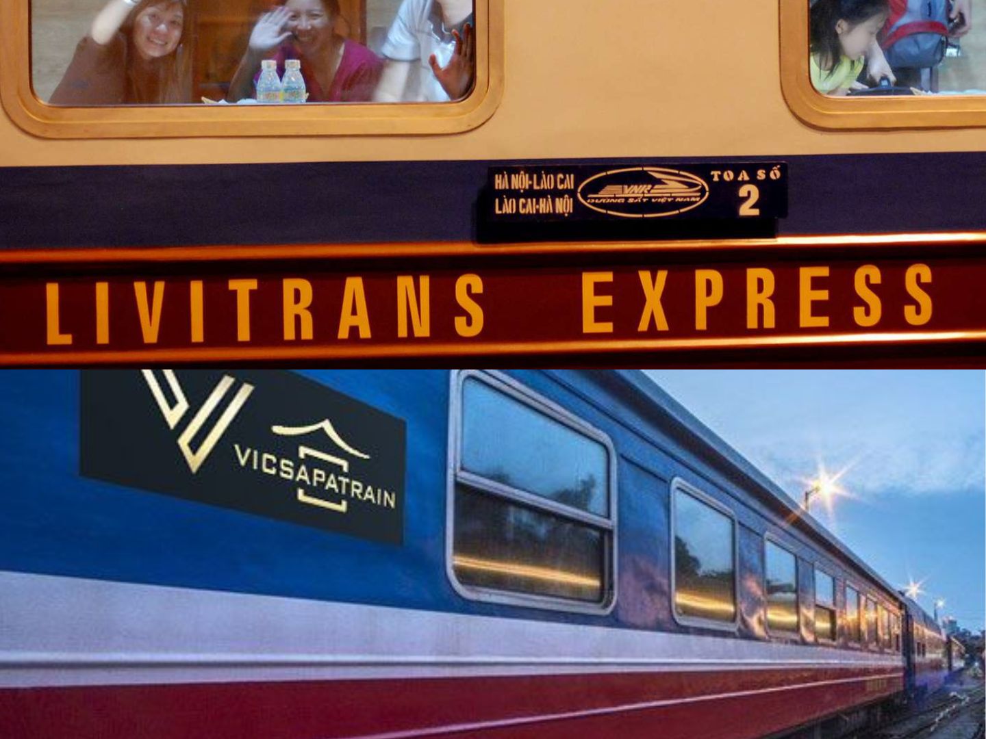 Livitrans Express and VIC Sapa Train