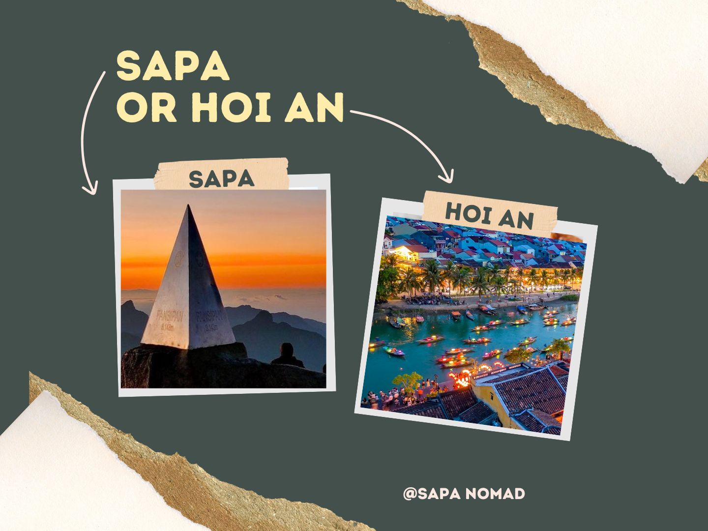 Explore nature in Sapa or Hoi An