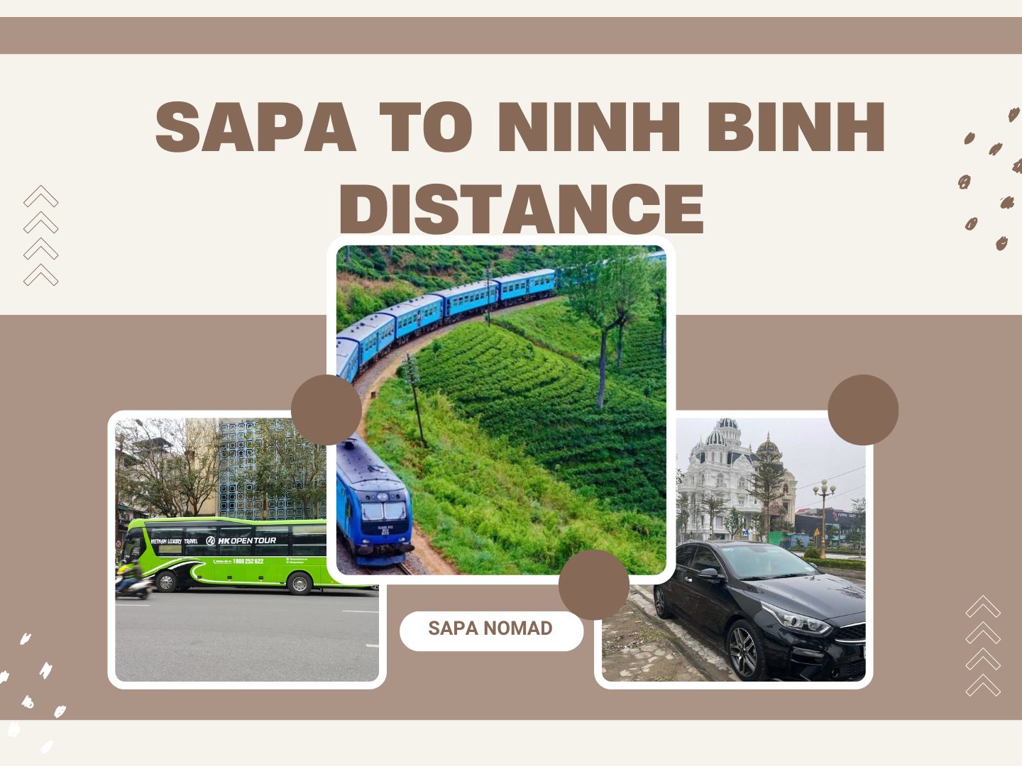 Sapa to Ninh Binh Distance