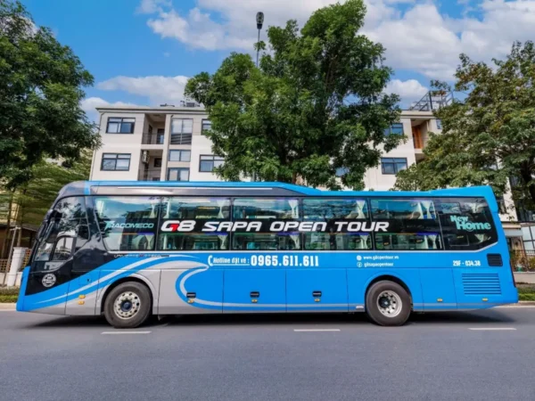 G8 Open Tour: VIP Cabin Bus Hanoi to Hoian
