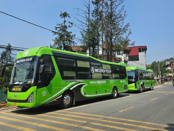 HK Open Tour Hanoi Sapa Bus VIP Cabin