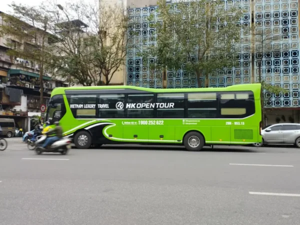 HK Open Tour: VIP Cabin Bus From Ninh Binh to Da Nang