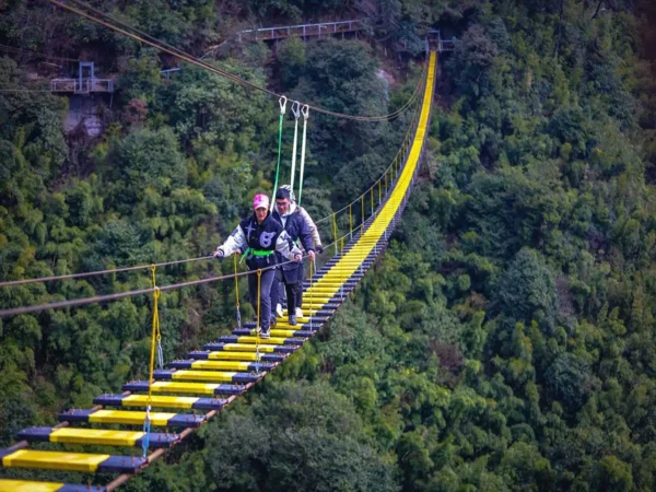 love waterfall glass bridge car tour half day car tour sapa 2 | Sapa Nomad