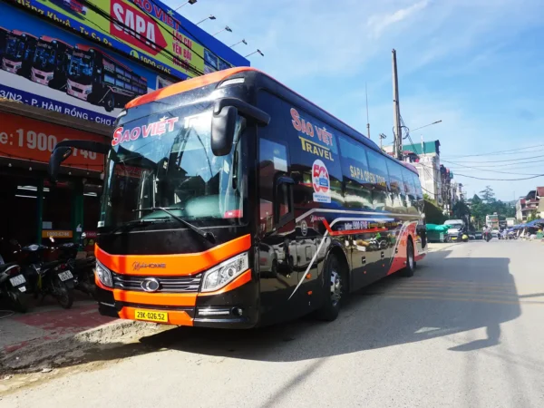 Sao Viet Bus: VIP Sleeper Bus Hanoi to Sapa