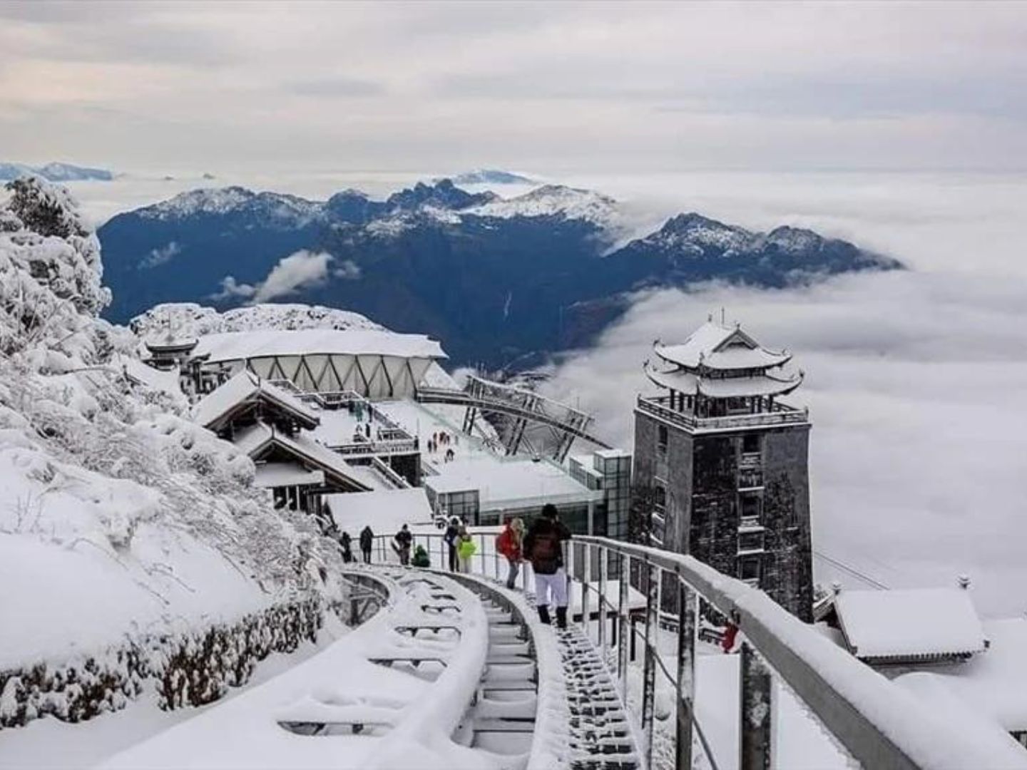 The weather of Sapa in December