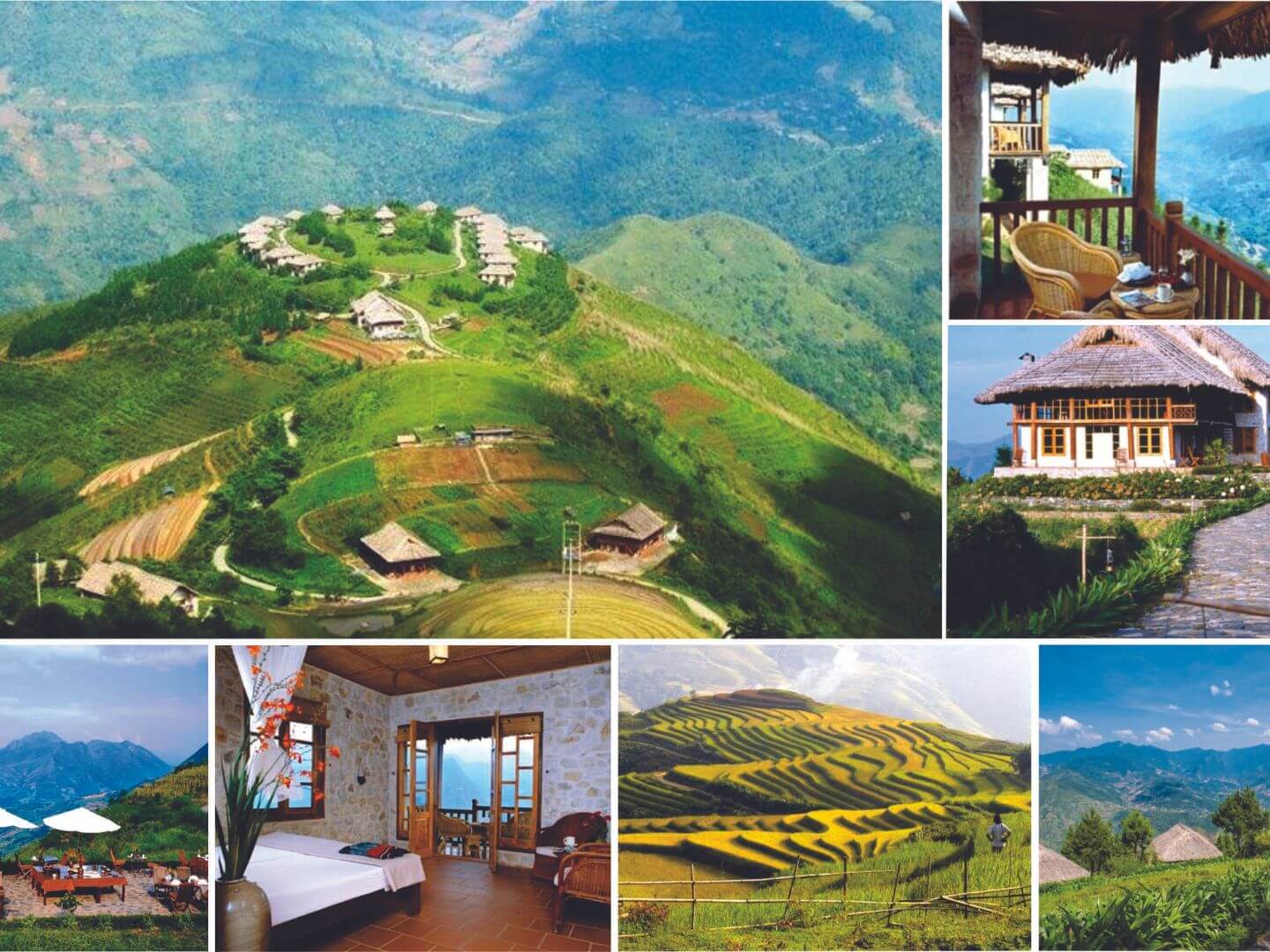 The beautiful Sapa resort for tourists
