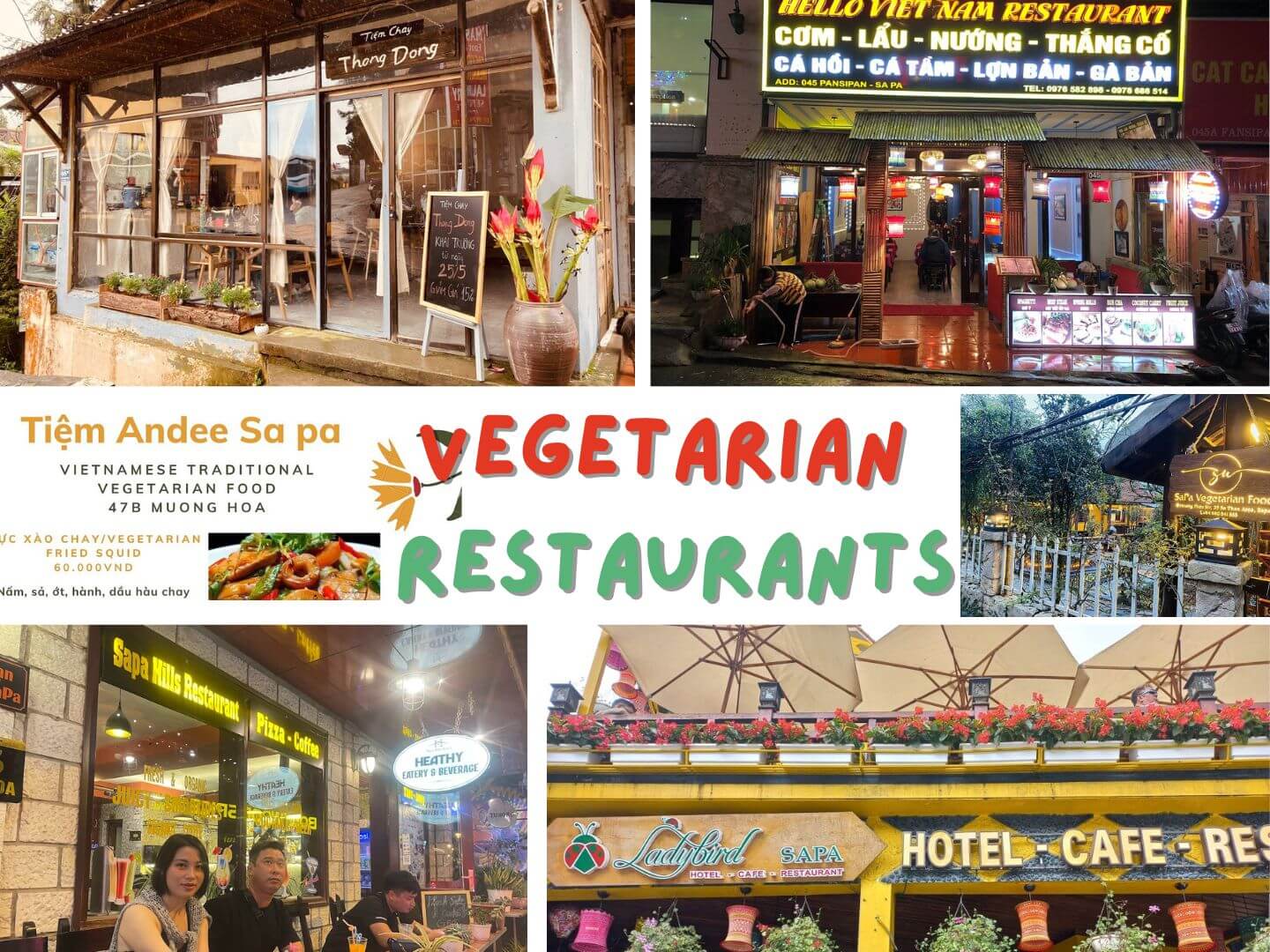 vegetarian restaurant Sapa 1 | Sapa Nomad